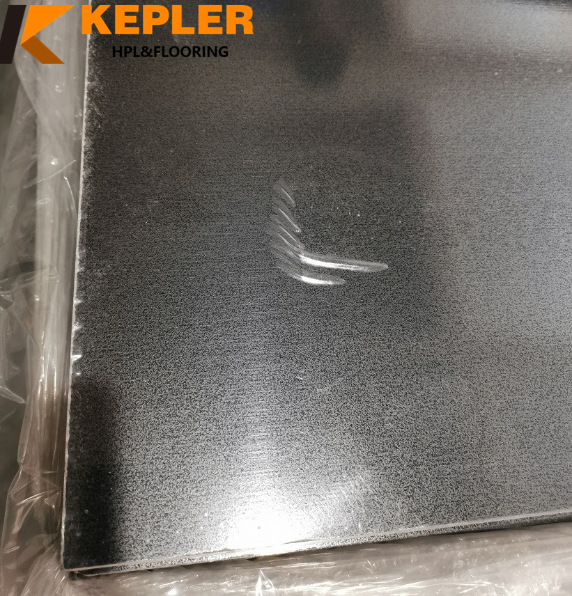 18mm Black Custoimzed Size CNC Cutting Chemical Resistant Phenolic HPL Compact Laminate Board for Laboratory Worktop