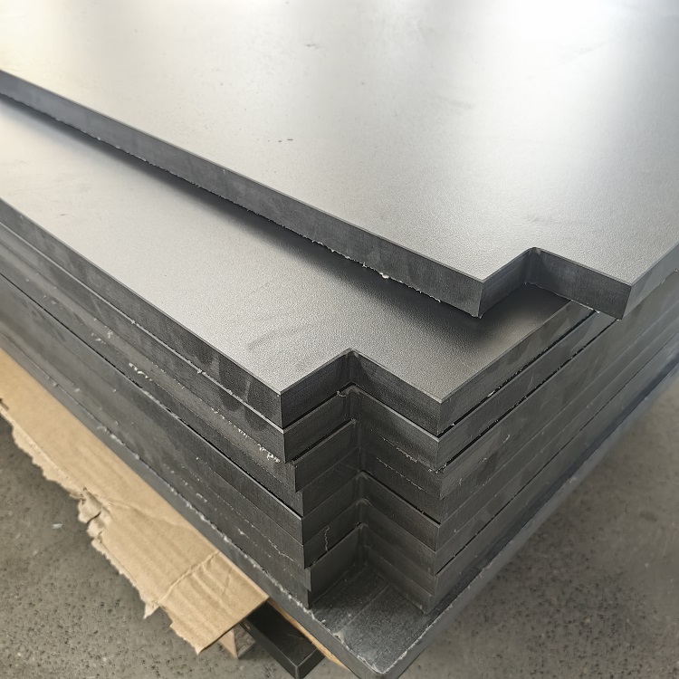 Customized Shape Matt Finish 16mm Black Chemical Resistant Phenolic HPL Compact Laminate Board for Laboratory Worktop 