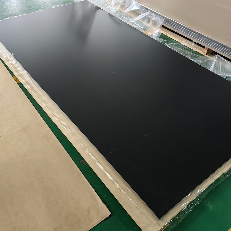 12mm Black Anti Fingerprint Phenolice HPL Compact Laminate Board for Tabletop