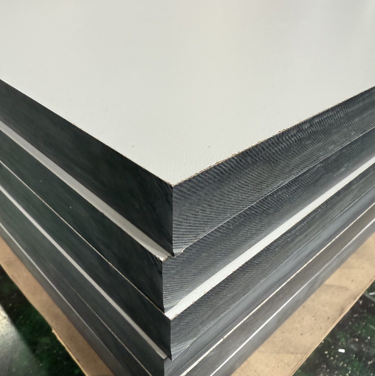 25mm White Finish White Color Phenolic HPL Compact Laminate Board