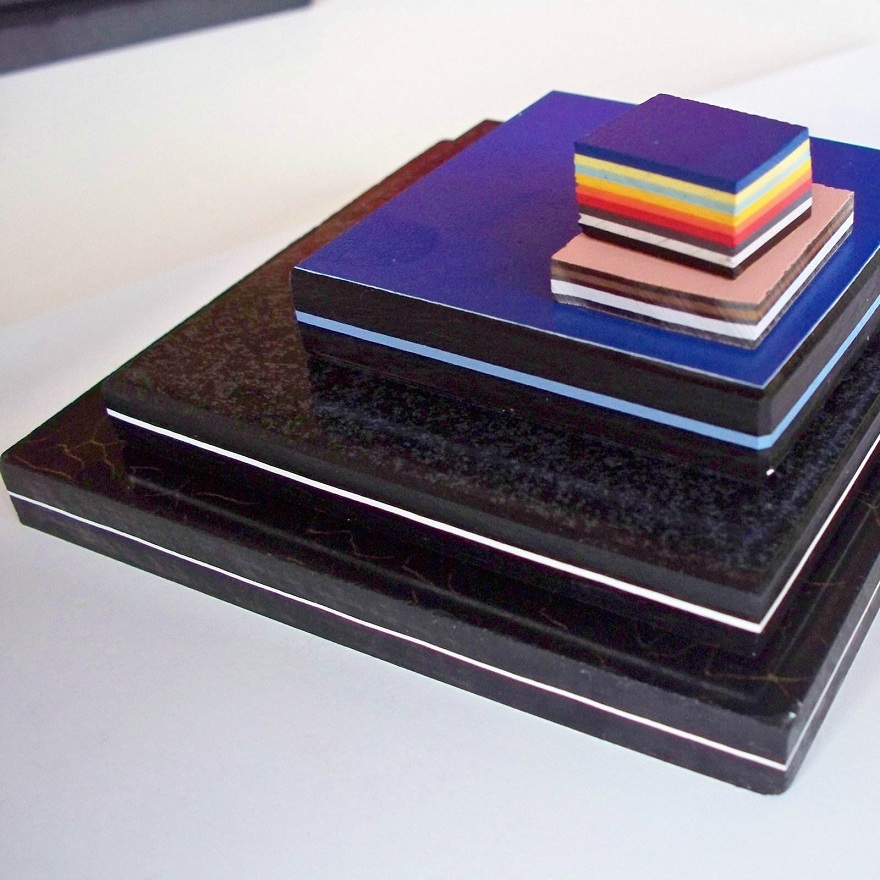 Customized Colorful Core HPL Compact Laminate Board Phenolic Resin Panel