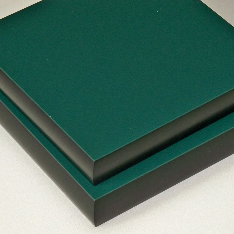 12.7mm Green Matt Finish Chemical Resistant HPL Compact Laminate Board for Laboratory Worktop