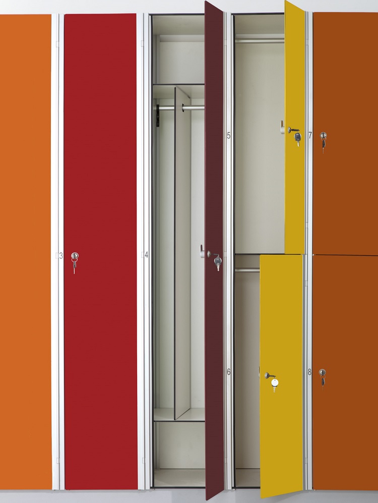 Waterproof Phenolic Resin HPL Compact Laminate Board for Staff Locker