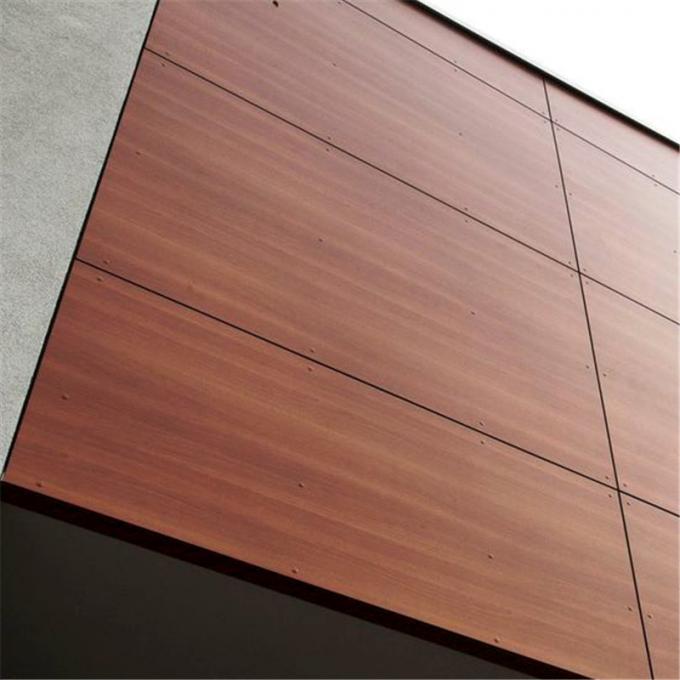 Anti UV Phenolic HPL Compact Laminate Board for Exterior Ventilate Facade 