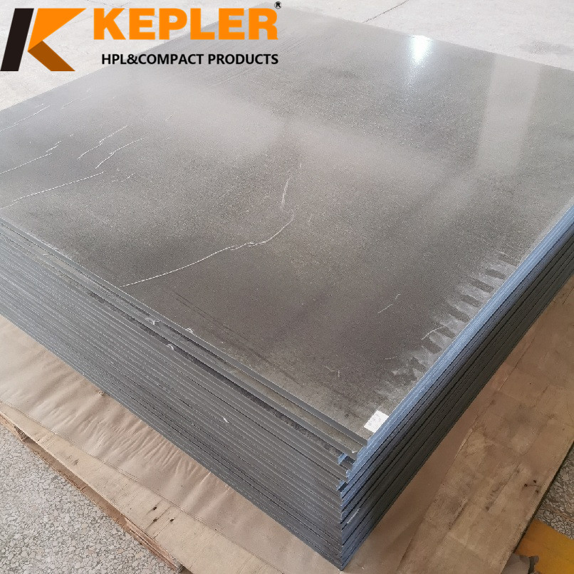 Customized Size Chemical Resistant Black Matt Finish Phenolic HPL Compact Laminate Board for Laboratory Worktop