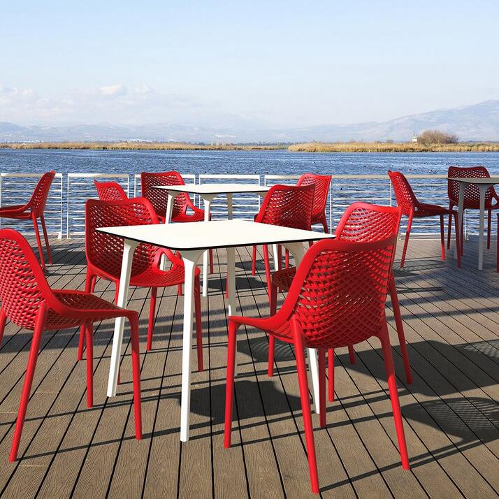 Exterior 8mm 10mm 12mm Suede Matt Finish Phenolic Resin HPL Compact Laminate Board for Outdoor Table
