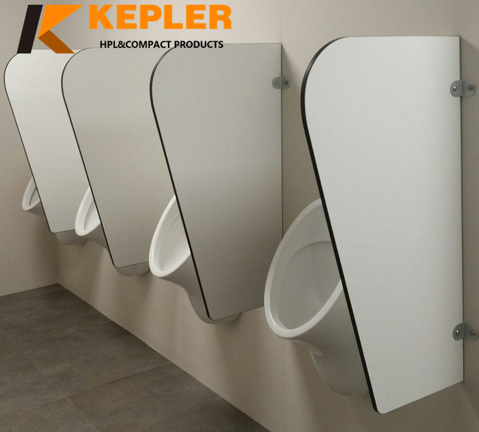 12mm Toilet Urinal Divider Phenolic Resin HPL Compact Laminate Board 