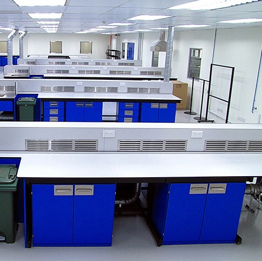 Chemical Resistant Laboratory Furniture Worktop Phenolic Resin HPL Compact Laminate Board 