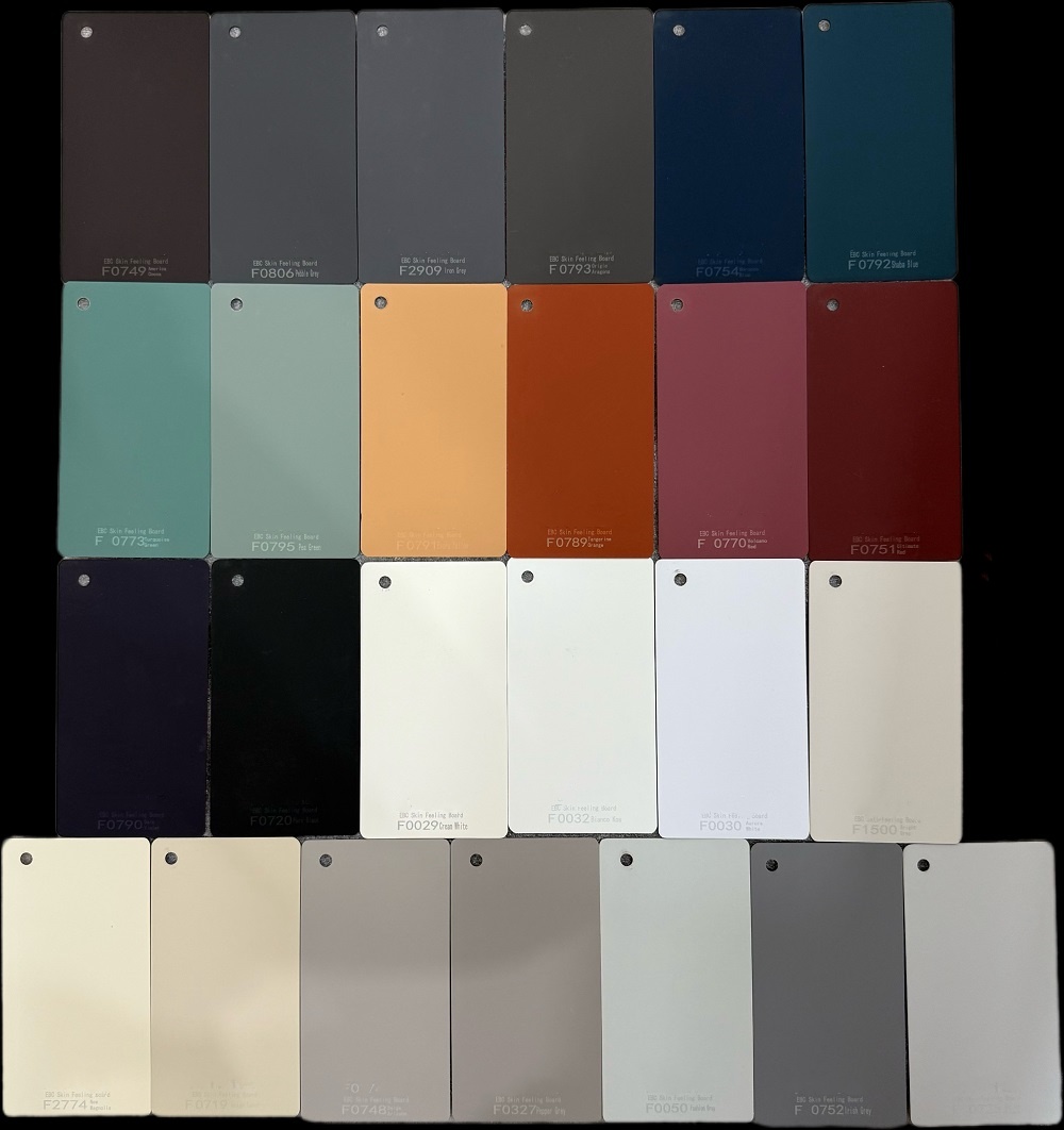 0.9mm EBC Electron Beam Cured Skin Feeling Clean Touch Anti Fingerprint Formica HPL High Pressure Laminate Sheet