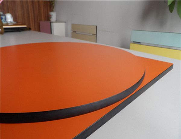 Round Square HPL Compact Laminate Tabletop Phenolic Board