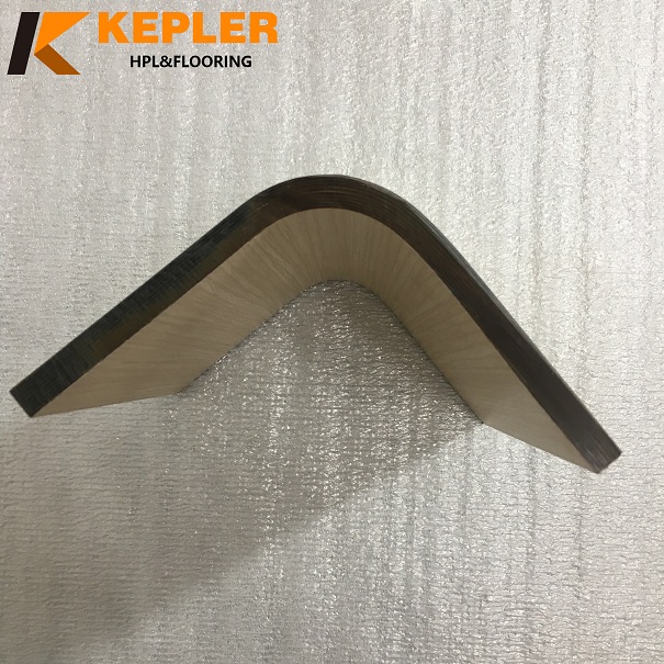 6mm Post Forming Phenolic Resin HPL Compact Laminate Board for Reception Desk Wall Corner