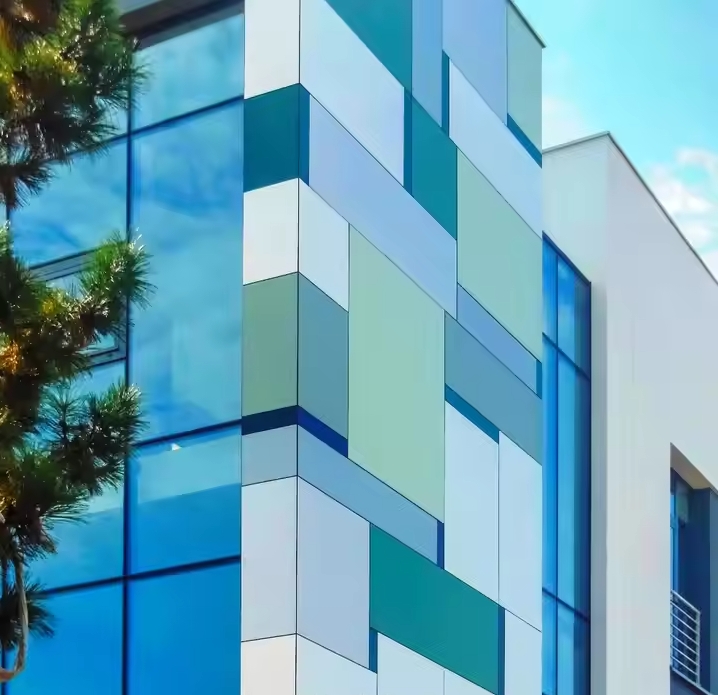 6mm 8mm 10mm Phenolic HPL Compact Laminate Board for Exterior Wall Cladding Ventilate Facade