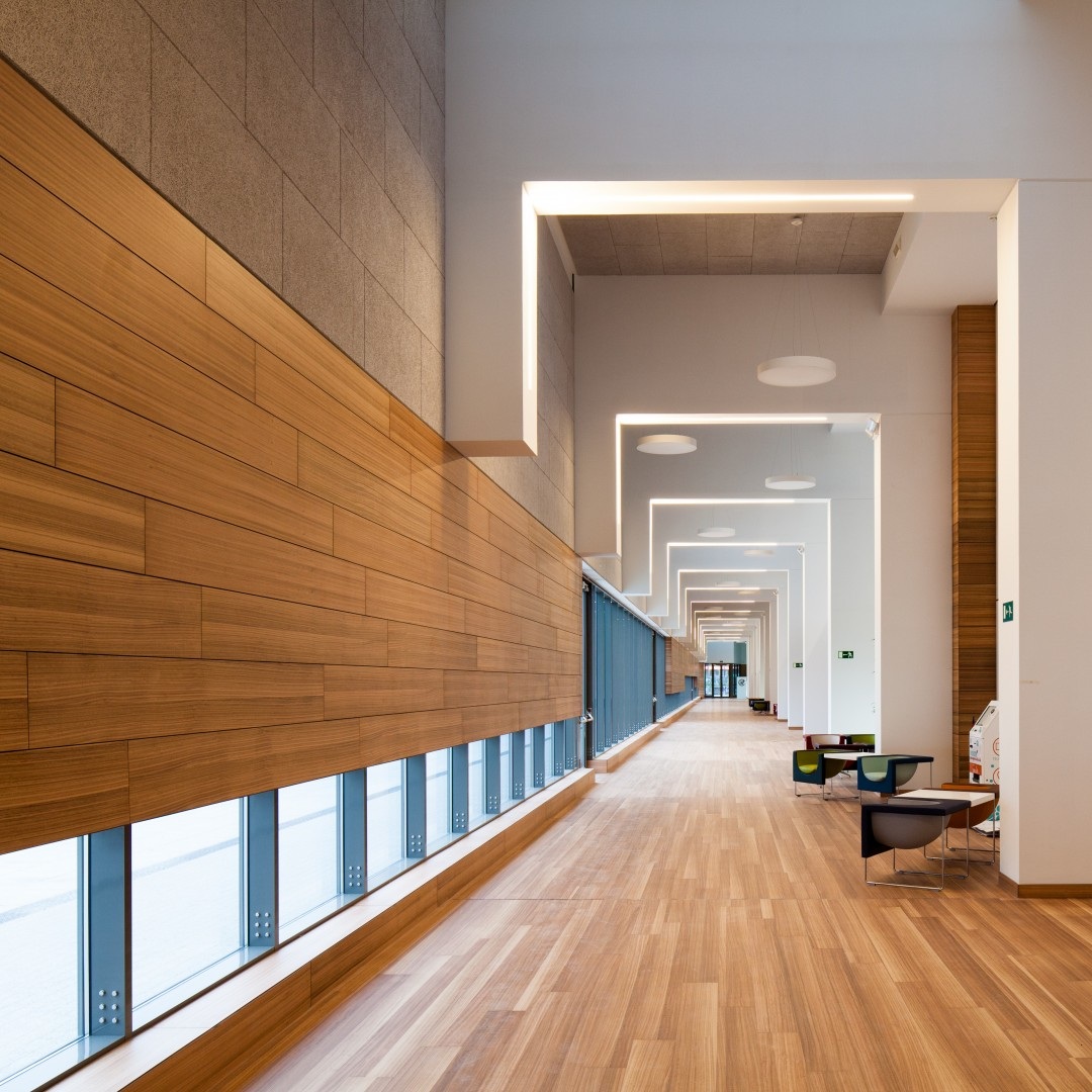 Library School Interior Wall Cladding Phenolic Resin Panel HPL Compact Laminate Board