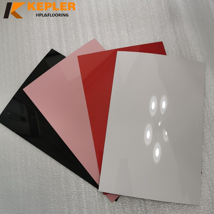 High Glossy Finish 0.8mm Formica HPL High Pressure Laminate Sheet 