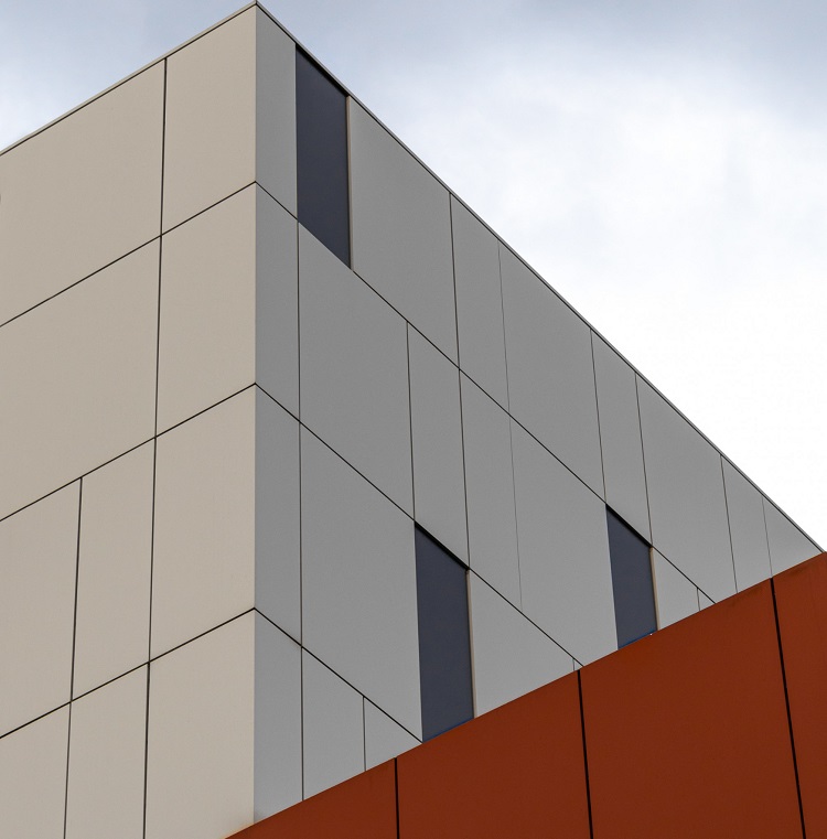 8/10/12mm Anti UV Phenolic Wall Cladding Facade Balcony HPL Compact Laminate Board