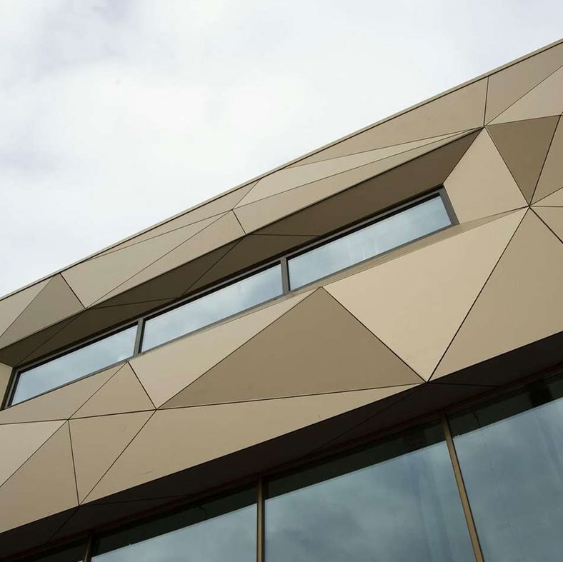 External Weather Resistance Anti UV Phenolic Wall Cladding Facade Balcony HPL Compact Laminate Board 