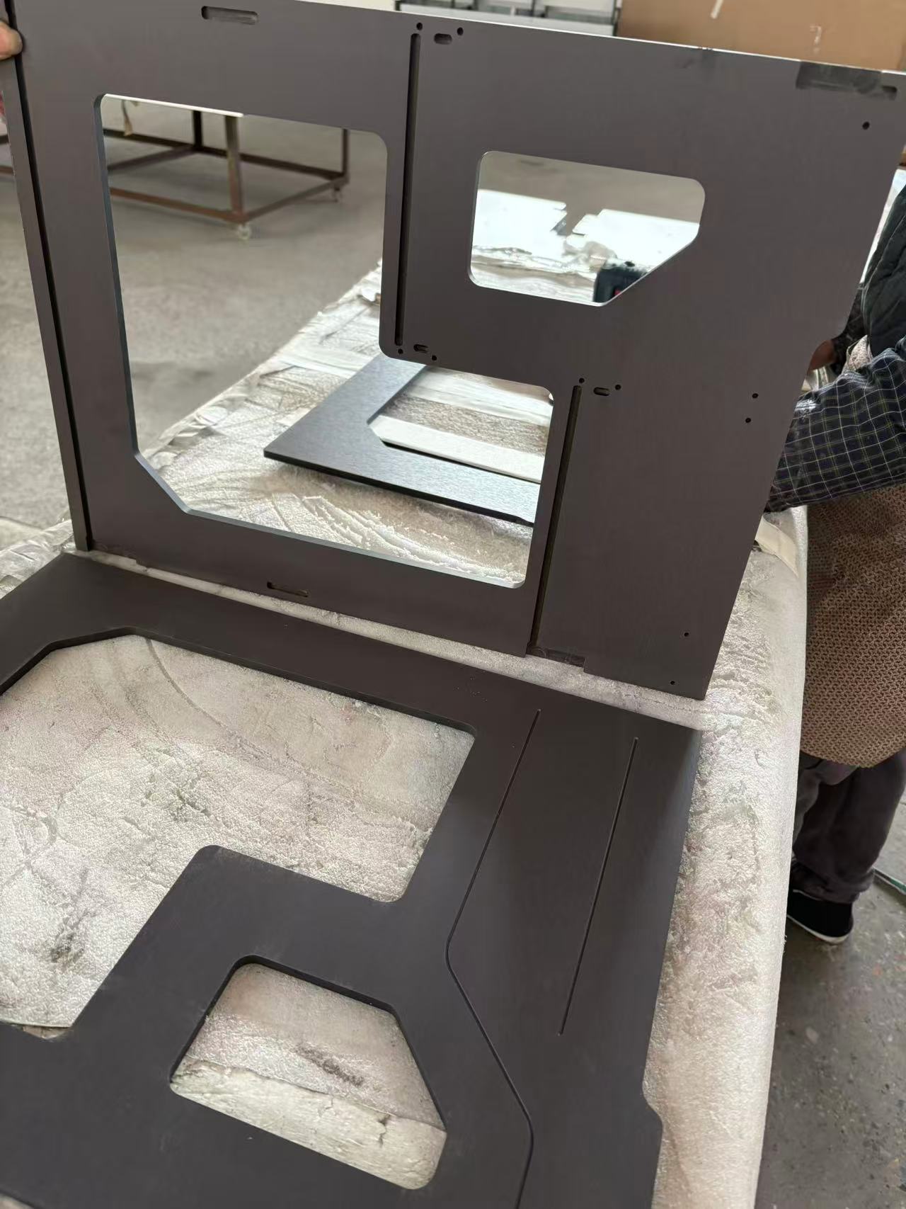 Cabinet basket base board side board HPL 8mm durable phenolic CNC