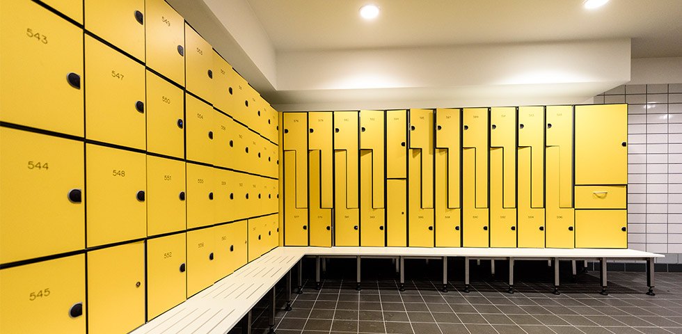 HPL cladding 10MM 12mm public lockers