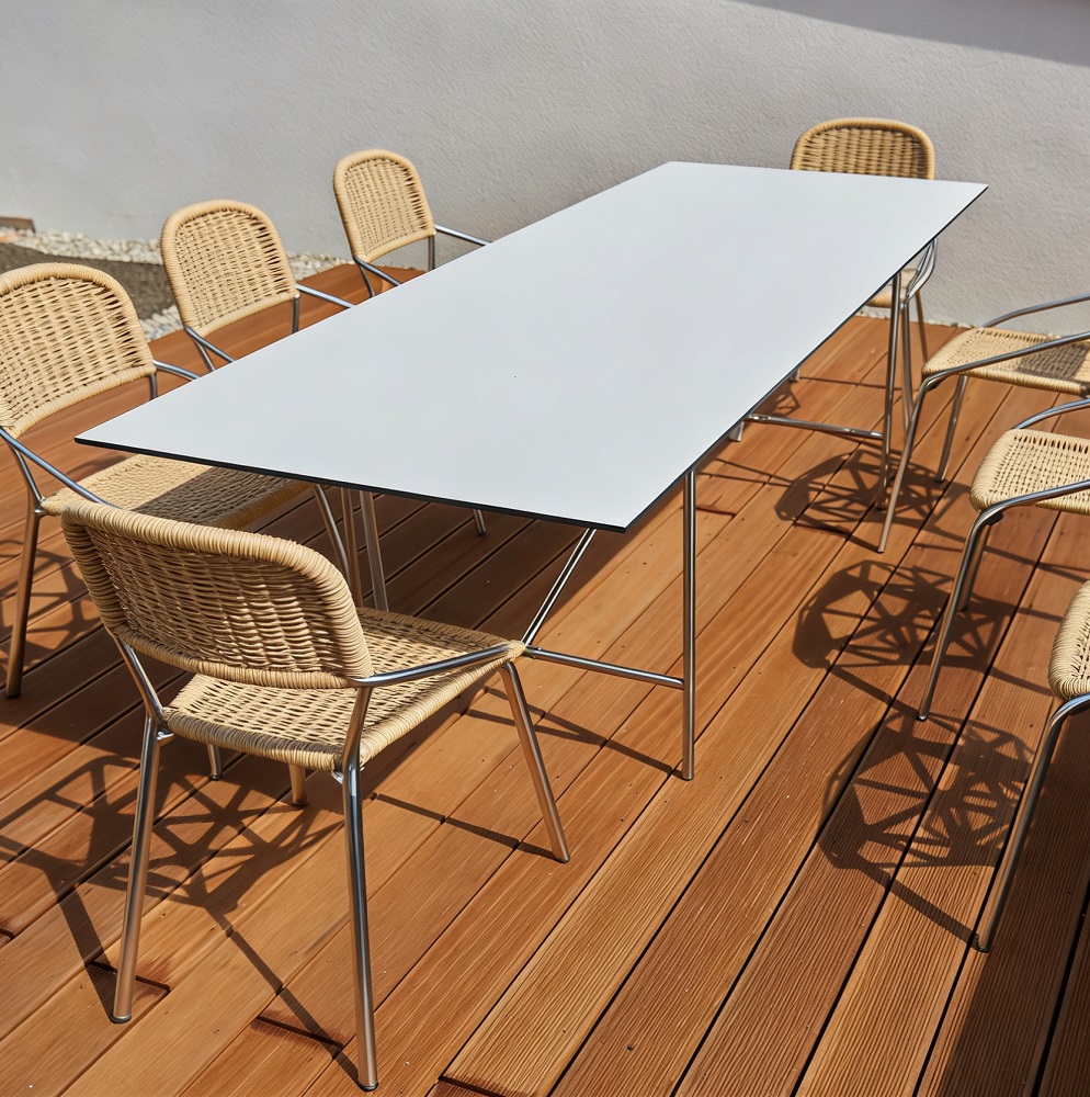 12mm 13mm Waterproof Weather Resistant Exterior Tabletop Phenolic Resin HPL Compact Laminate Board 