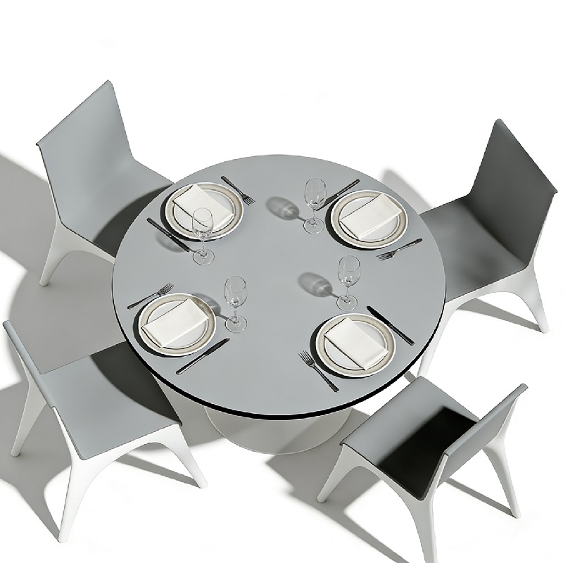 Customized Round 12mm Phenolic HPL Compact Tabletop Board