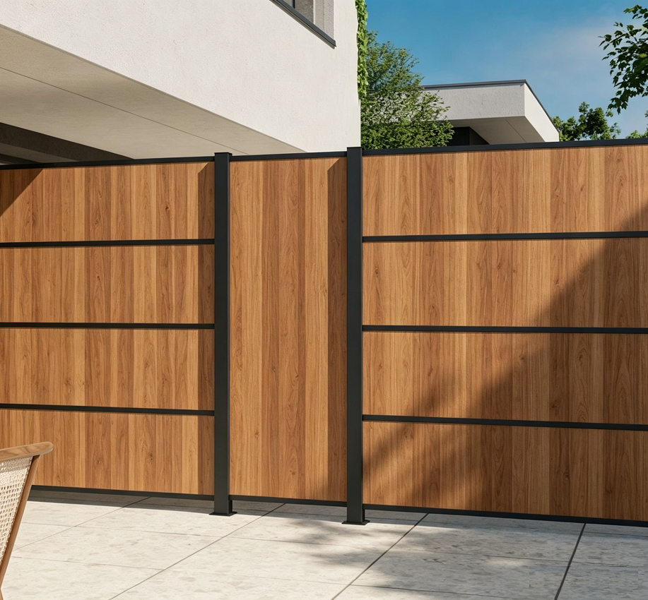 Phenolic HPL Facade Exterior Wall Cladding Fence Bounding Wall 6/8/10mm Compact Laminate Board