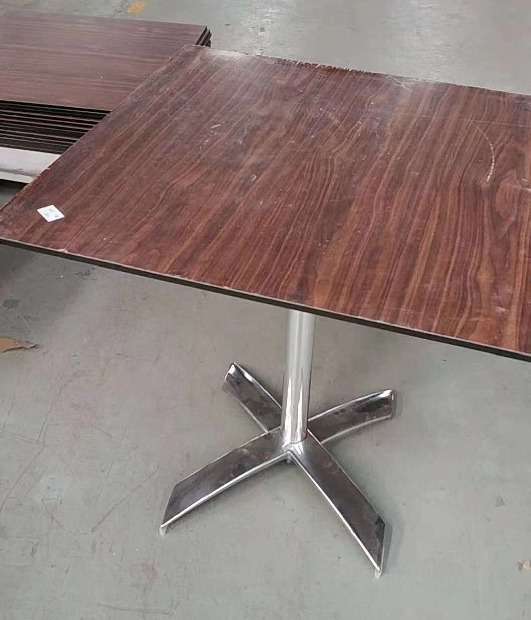 Outdoor Tabletop 12mm Wood Grain Color HPL Compact Laminate Board Phenolic Resin Panel