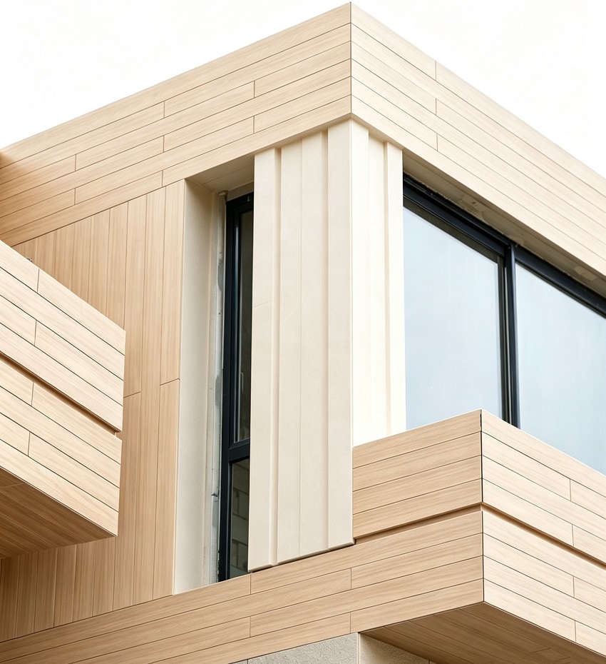 Anti UV Exterior Facade Fence Balcony Panel Phenolic Resin HPL Compact Laminate Board 