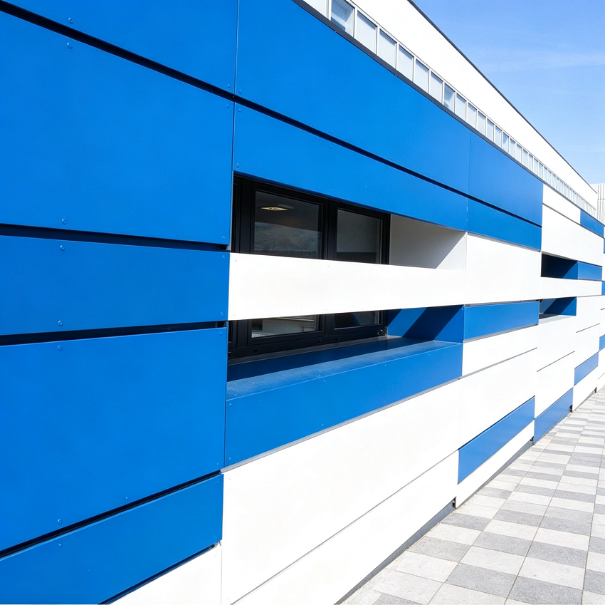 6mm 8mm 10mm 12mm Exterior Facade Fence Balcony Panel Anti UV Phenolic Resin HPL Compact Laminate Board