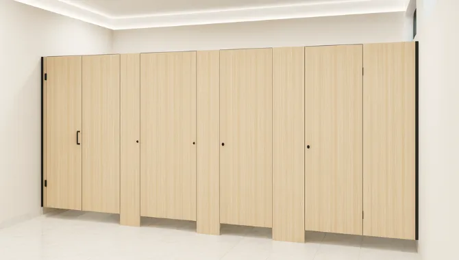 HPL 10mm 12mm Toilet Partition HPL Panel Shower Cabinet Board
